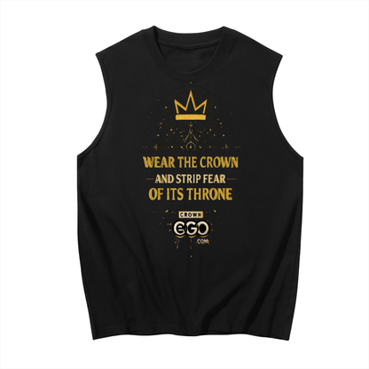 CROWN E.G.O. SLEEVELESS COTTON TANK