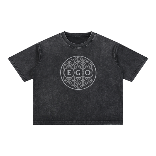 E.G.O. Flower of Life / Boxy Cotton Tee
