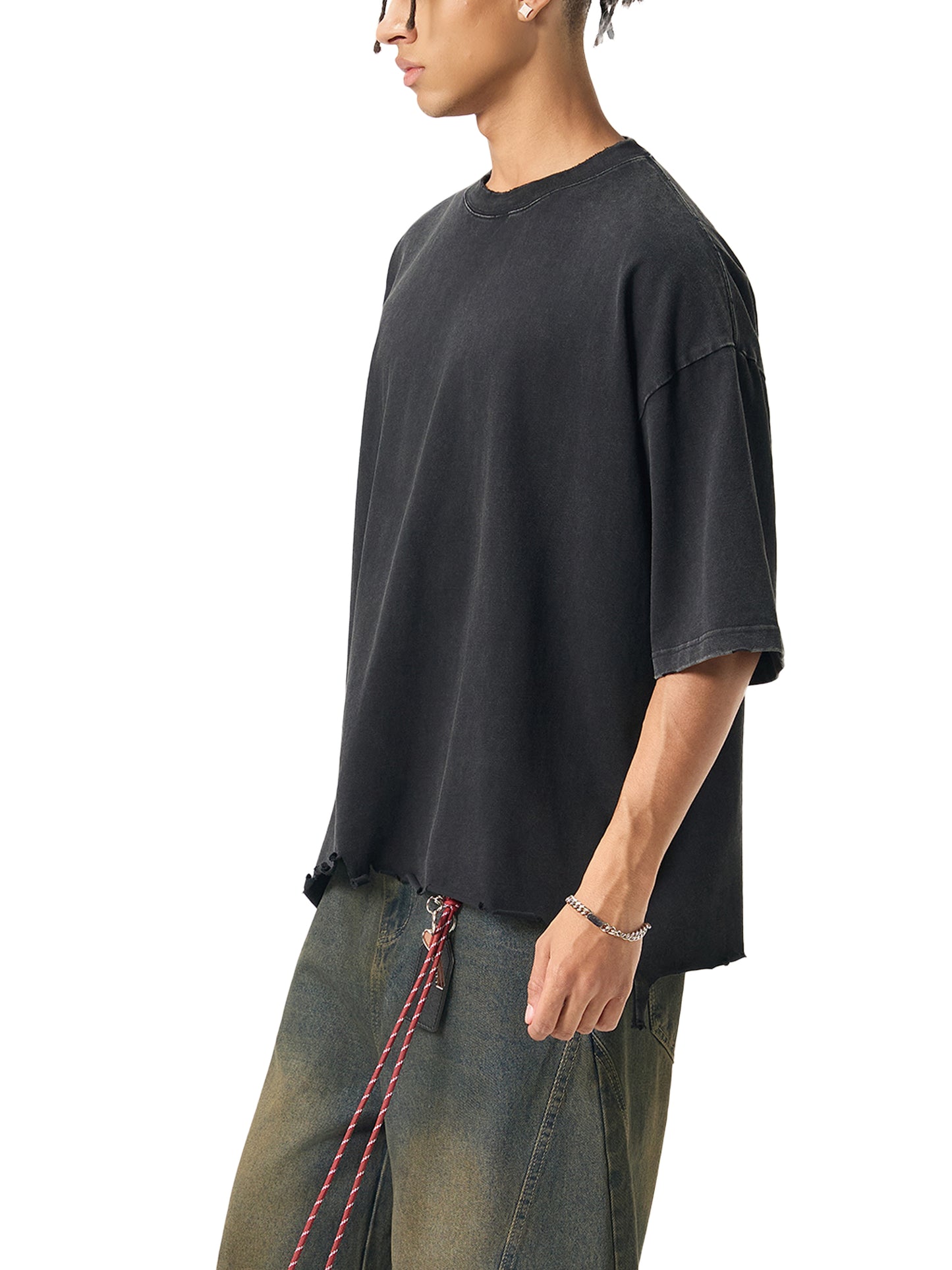 The Uncrowned E.G.O. Snow Wash Crop Tee