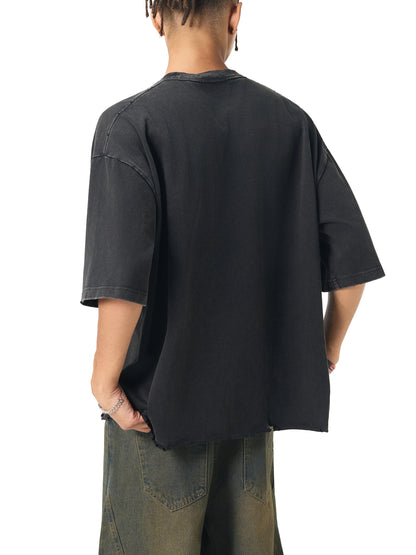 The Uncrowned E.G.O. Snow Wash Crop Tee