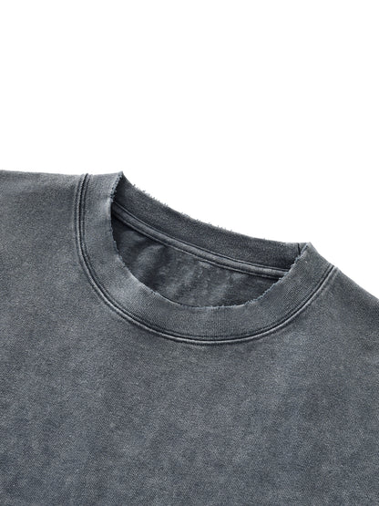 The Uncrowned E.G.O. Snow Wash Crop Tee