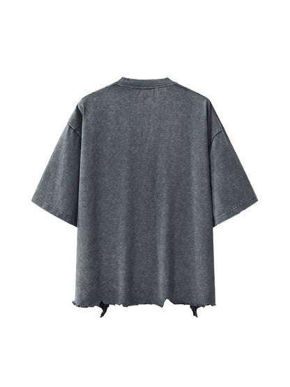 The Uncrowned E.G.O. Snow Wash Crop Tee