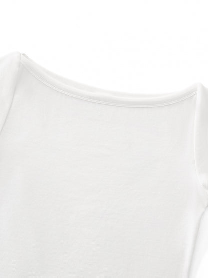 E.G.O. Flower of Life Wide Neck Baby T-shirt